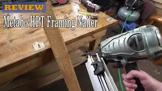 Metabo HPT NR90AES1 Framing Nailer Review - See before you buy 2024