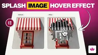 How to Make Free Image React on Hover in Elementor | Cursor Invert Effect