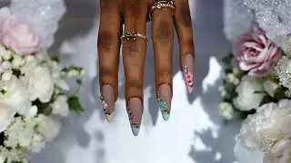 STUNNING SPRING FLOWERS | SPRING NAIL DESIGN @madamglamofficial @CandyNailsUk