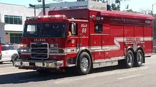 LAFD USAR 88 Responding