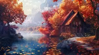 Entre Lagos de Cristal y Bosques de Otoño 🍂 Música Relajante para Desconectar