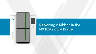Replacing a Ribbon in the NXTELite Card Printer