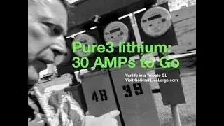 LITHIUM RV battery = 30 AMPs to GO. San Antonio $5 overnight parking  |  Vanlife in a Travato GL