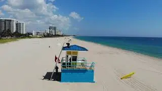 Pompano Life Guard towers