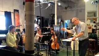Arraymusic Young Composers' Workshop Rehearsal