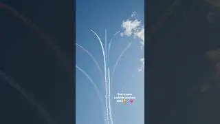 red arrows at roskilde airshow 2025❤😃✈️ subscribe for more videos from the show:D #redarrows #plane