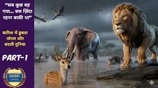 बारिश में डूबता जंगल और बदली दुनिया Kahaniyan I Stories for kids l Hindi story l shorts storie