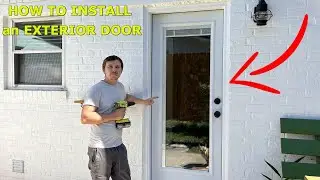 How To Install JELD WEN Exterior Door w/Blinds Between the Glass