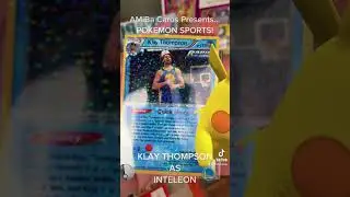 AMiBa Cards Presents POKEMON SPORTS - KLAY THOMPSON AS INTELEON! AVAILABLE NOW! #amibacards