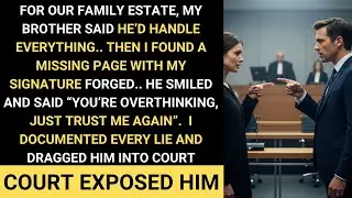 He Stole Our Inheritance &mdash; Judge Exposed His Forged Signature In Court | Family Betrayal Revenge