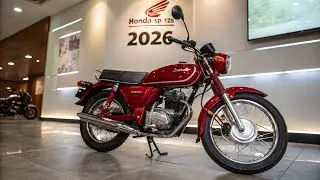 Представлен новый Honda SP 125 2026 года! Идеальный улучшенный городской мотоцикл! 🔥🚨 | Последний...