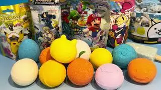マリオは絶対お風呂でやってね😭　びっくらたまご　ゲームキャラしばり！