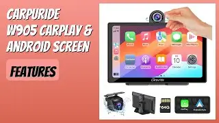 REVIEW (2026): Carpuride W905 Carplay & Android Screen. Features