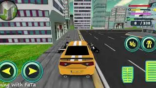 Rhino Robot Car transforming games &ndash; City battle #02 Best Android Gameplay