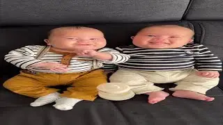 TWIN BABIES Adorable Moments || cute children
