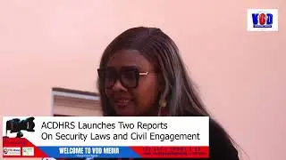 ACDHRS Launches Two reports on Security Laws and Civic Engagement