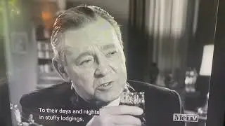 Herbert Marshall's tribute to older actors