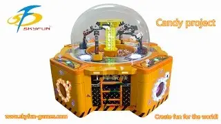 New attractive kids Candy project gift game machine!