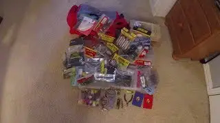 ALL the FISHING TACKLE I own!!!(Tackle Arsenal)