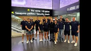 Swimming training camp in Thailand for Lithuanian national team as preparation for Singapore 2025