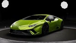 Lamborghini - Performante in showroom (Unity HDRP showcase)