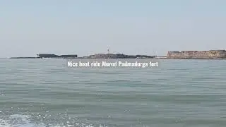 Murud Padma durga Fort #shorts #boat #heritage#youtubeshorts #travel #seabeach #ytshorts #vlog