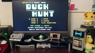 Duck Hunt (NESLCDMOD) (No Sound)! [Analogue NT Mini Noir]
