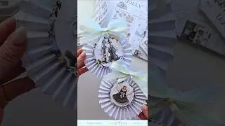Świąteczne rozetki.  #diy #craftoclock #christmas #cardmaking #scrapbooking  #foryou #inspiration