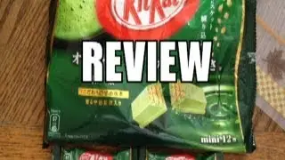 Matcha Green Tea Kit Kat from Japan - REVIEW