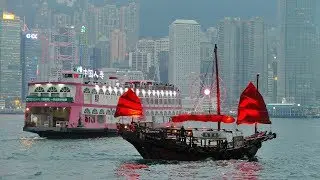 HONG KONG DUKLING HARBOUR CRUISE | ULTRA HD 4K | VICTORIA HARBOUR HONG KONG 2019