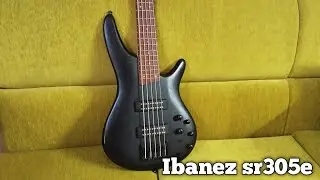 IBANEZ SR305E BWK 5 STRING BASS GUITAR