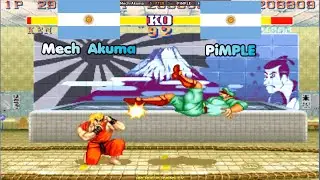 Street Fighter II' - Champion Edition ➤ Mech Akuma (Argentina) vs PiMPLE  (Argentina) sf2ce