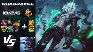 JUNGLE Viego vs Talon [QUADRAKILL] - EU Challenger Patch 25.S2.8