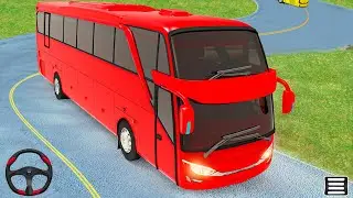 Bus Simulator 3D Mud Bus Games - Mountain hill Bus Driver - Android, iOS GamePlay #7