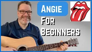Play Angie by The Rolling Stones - EASY Chords & Strumming