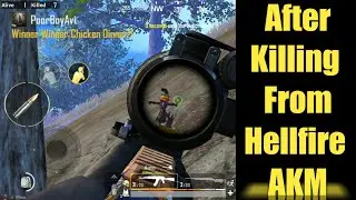 New hellfire skin of AKM is op.Use of hellfire AKM in PUBG Mobile.!!by HatimTutor!!.