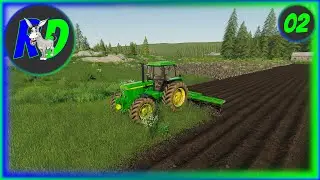 Creating Our First Field! | FS19 No Man's Land Survival Series | Ep 2