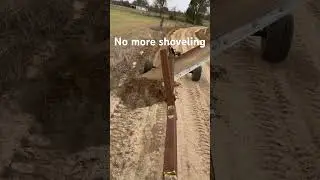 Ditching with the diy pull grader #homestead #farming #heavyequiptment #grader #tractor