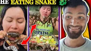 CHINESE GIRL EATING SNAKE 🐉/ #The1life.