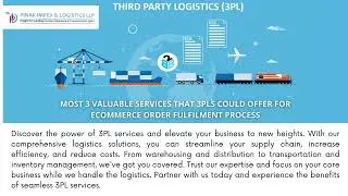 Looking for reliable and efficient 3PL services? Look no further!