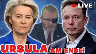 🚨 EU-SKANDAL: Parlament demontiert von der Leyen &ndash; Live-Bilder schockieren Europa!