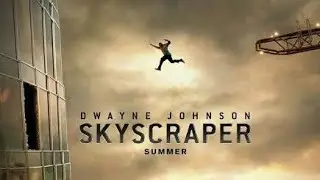 Sky scraper building jumping scene the rock