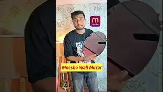Meesho Wall Mirror 🧿 #shorts #meesho #mirror