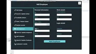 Java assignment project. Rental management system.