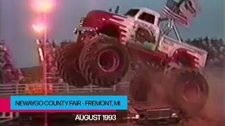 1992 SUMMER NATS - Fremont, MI 1993 Monster Trucks