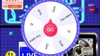 Создайте колесо на Bigo Live