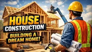Satisfying Modern House Construction Timelapse 🏗️