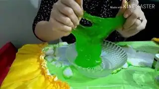 Slimi  receita caseira. (Tipo amoeba) #WithMe