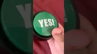 No Yes Sorry Maybe Buzzer and Staples Easy button ￼toys review