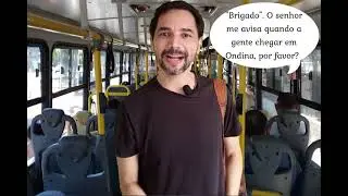 GET AROUND IN BRAZIL - LEARN ABOUT TAKING THE BUS #brazilianportuguese #learnportuguese